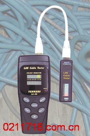 LC-90臺灣泰瑪斯TENMARS 網路纜線測試儀LC90